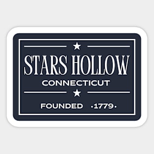 Stars Hollow Sticker